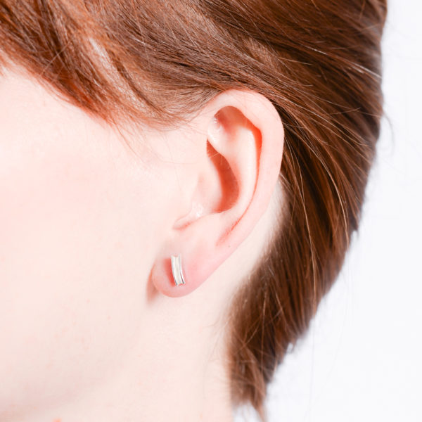 Silver line studs - Image 2